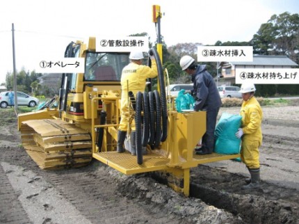 ベストドレーン従来型工法との違い